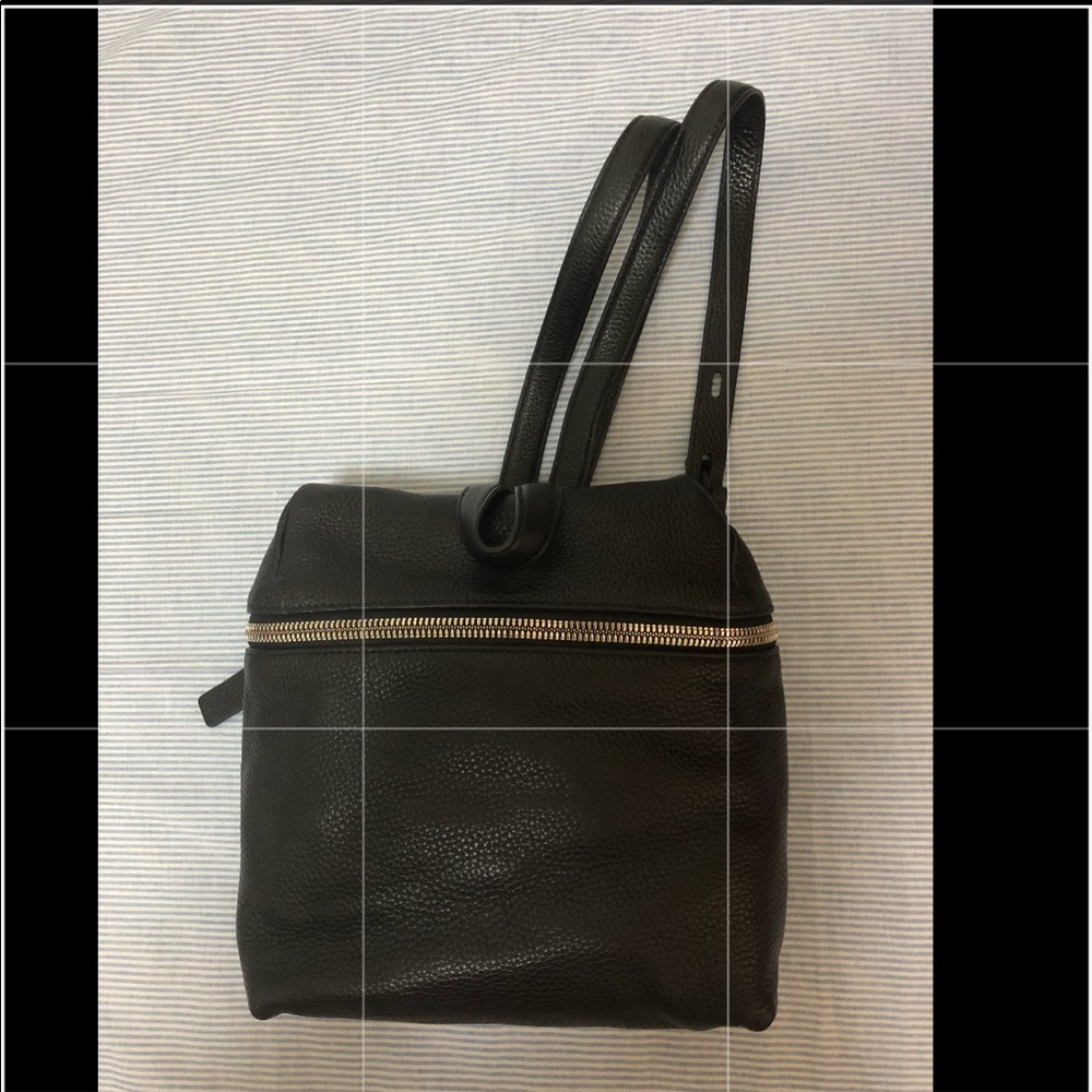 Kara black small backpack